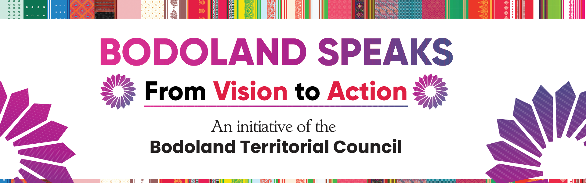 Bodoland Speaks - Banner